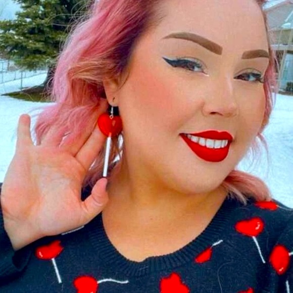 Fun Valentine’s❤️🍭Red Heart Lollipop Dangle Earrings - Picture 9 of 10